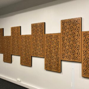 Desibel Akustik Özel Tasarım Ahşap Kaplı Akustik Panel 50X100 4cm
